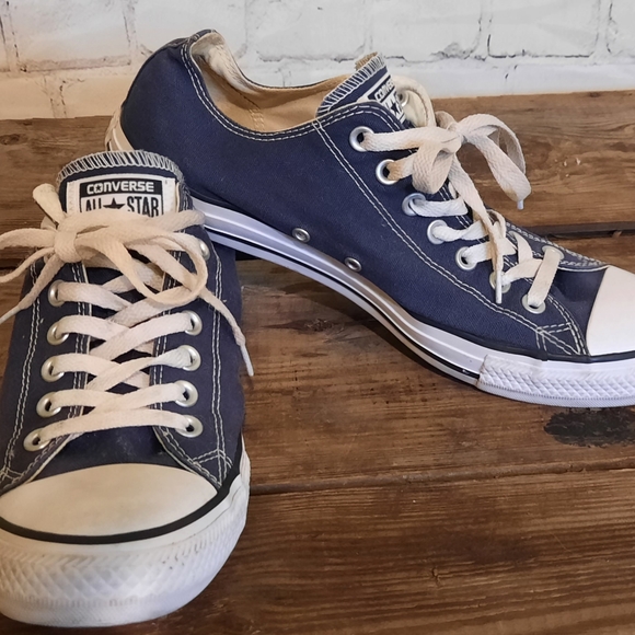Converse Shoes | Converse Navy Blue Men's 10 Women's 12 | Color: Blue | Size: 10 | Tarynvega's Closet